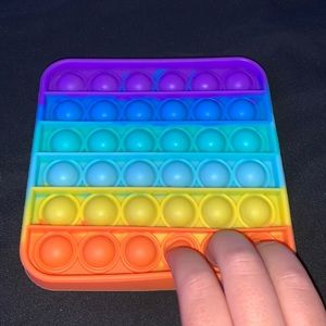 Fidget toy, pop it it’s rainbow